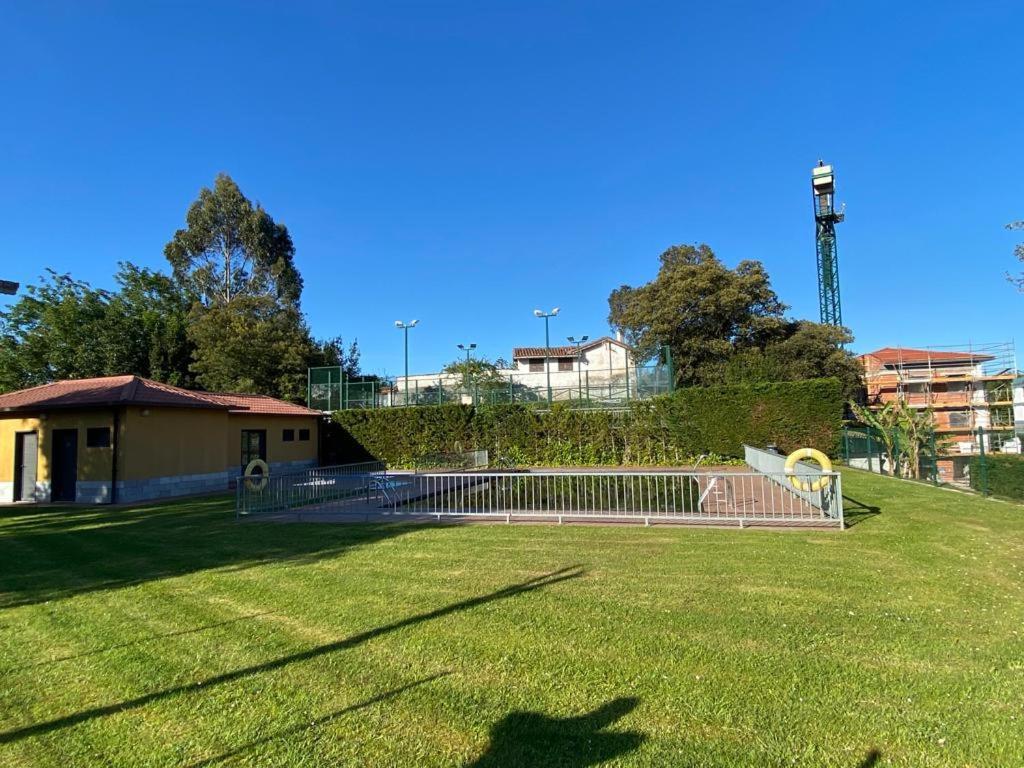 Arbidel, apartamento con piscina en Llanes Exterior foto