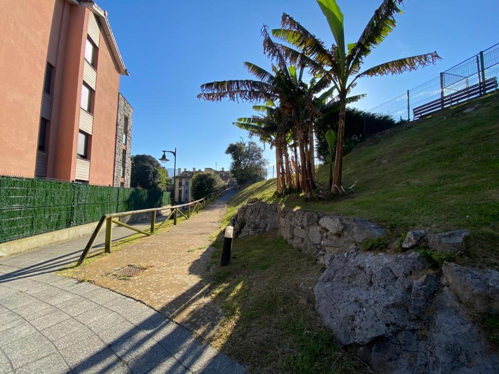 Arbidel, apartamento con piscina en Llanes Exterior foto